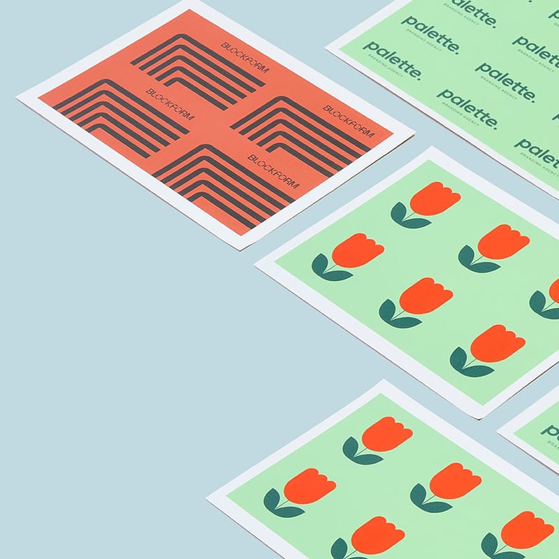 Stickers and Labels.